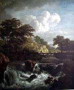 Jacob van Ruisdael Sunlight on the Waterfront China oil painting reproduction